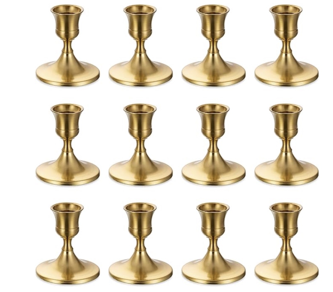 Gold Candle Holders