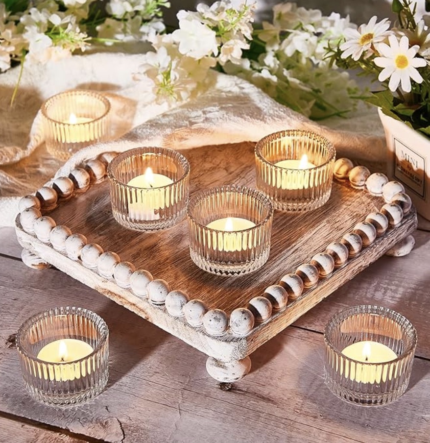 Ribbed Votive Holders
